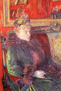 Henri De Toulouse-Lautrec : Portrait of Madame de Gortzikoff
